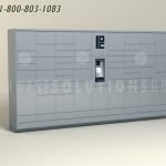 Apartment delivery package lockers pc7 56 combo