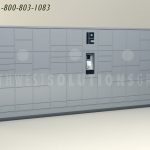 Apartment housing electronic package locker delivery pc7 80 combo