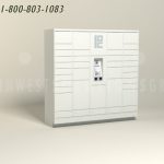 Apartment package locker systems pc7 34 combo