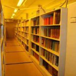 Archival book file shelving storage