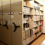 Archival storage acid free storage shelving