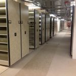 Archive storage shelving high density