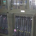 Armory storage weapon arms cabinets