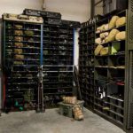 Armory military storage ammo cabinets