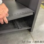 Art rack acid free vertical storage shelving