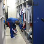 Athlete cubby university athletic sports storage