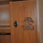 Athletic cubby locker