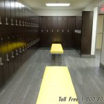 Athletic gym personal custom lockers