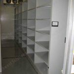 Audio visual cold storage vault museum cabinet compact shelving