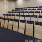 Auditorium university school collapsible seating