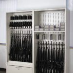 Aurora quik lok shelving weapons storage