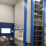 Automated vertical lift storage retrieval system wms 1