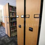 Automatic high density medical library shelves