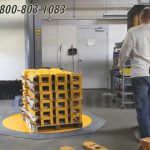 Automatic industrial pallet wrapper machines