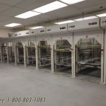 Automatic vertical stacking bariatric bed lift