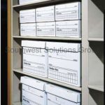 Bankers box storage shelving record archival racks