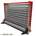 Bar stock supply storage vertical lift