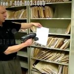 Barcode folders tracking scanning files records management