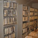 Bi parting storage shelves rolling file shelving