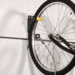 Bike storage wall mounted steel bracket