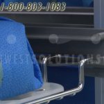 Blue wrap no tear surgical tool storage wire baskets