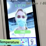 Body temperature detection camera