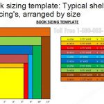 Book tray sizing chart ladders depository totes