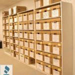 Box shelving record boxes storage racks cabinet shelf shelves archival file office furniture equipment