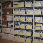 Box storage shelving record efficient racks