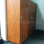 Brass winds percussion band instrument lockers
