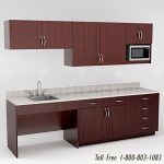 Breakroom modular casework cabinets bim revit ssg br09 6 l