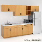 Breakroom office employee casework cabinets ssg br10 1 l