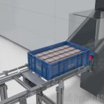 Buffer storage automated assembly line picking