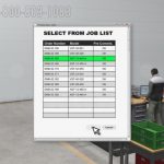 Buffer temporary storage assembly line picking