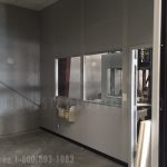 Build modular office space inside warehouse building