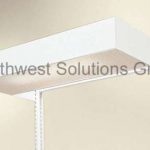 Cantilever library shelving light kits