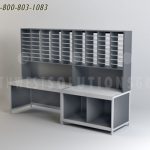 Casework mail room sorter cabinets ssg mr09 1 l sg