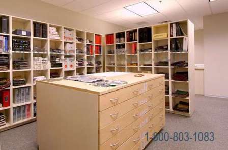 Modular Office Casework Movable, Office Shelves With Drawers