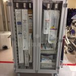 Catheter cart rolling supplies storage