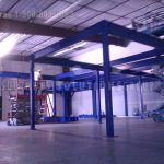 Catwalk industrial mezzanine structural freestanding storage