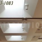 Ceiling fan air destratification energy efficient circulation