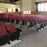 Church furniture fold down auditorium chairs seating fixed