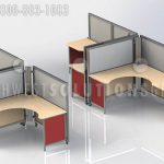 Collapsible cubicles office work stations temporary portable