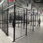 Colocation cage fencing wire mesh data center panels