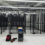 Colocation wire mesh cage fencing server rooms