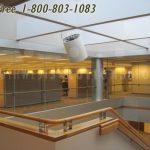 Commercial air circulation system destratification fans