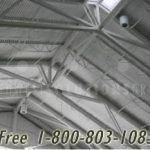 Commercial air destratification ceiling fan system