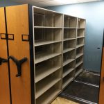 Compact mobile shelving archive storage