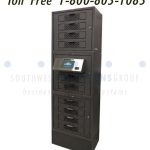 Computer storage lockers secure access control dispense ipad computerized