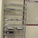 Computer technology industrial tall rack